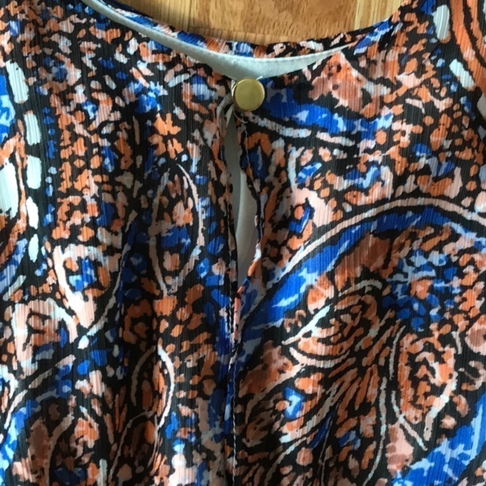 OUTBACK Red Multicolored Paisley Dress - Picture 6 of 8